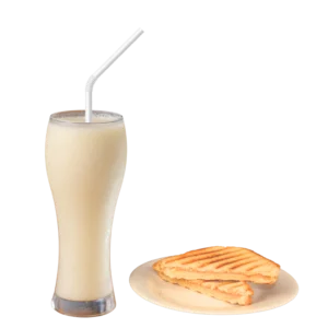 tostada + batido atucucho